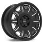 Легковой диск Skill Wheels SV164 8x20 8x165,1 ET50 121,3 чёрный матовый + полированные спицы