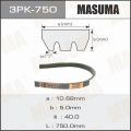 Masuma 3PK750 поликлиновый